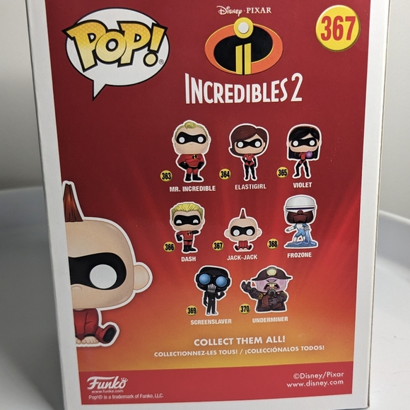 Funko Pop! Incredibles 2, Jack-Jack 367 - Picture 4 of 7